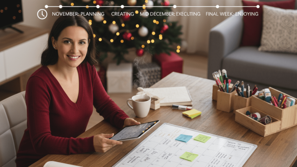 Time Management Tips for DIY Christmas Planning