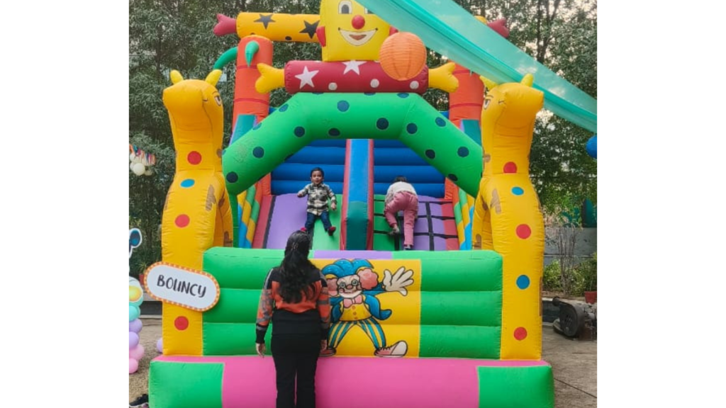 Bouncy Castle on Rent for Kids Birthday Party