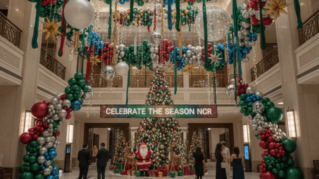 Luxury Christmas Balloon Decor Trends in NCR