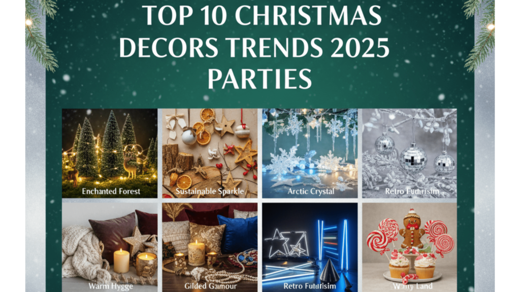 Christmas Decor Trends for 2025 Parties