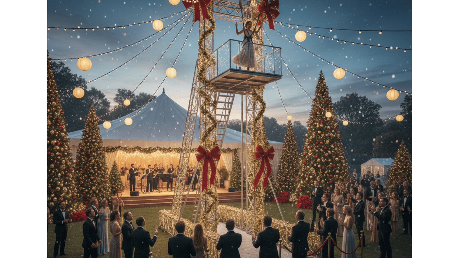 Bungee Jumping Attraction for High-End Events