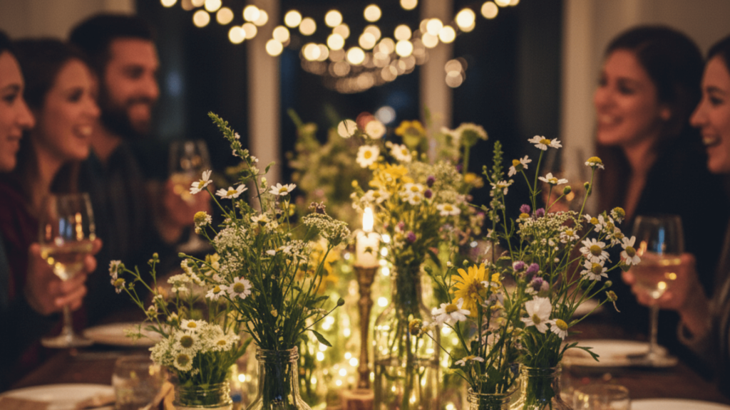 Creative DIY Centerpieces for Home Parties