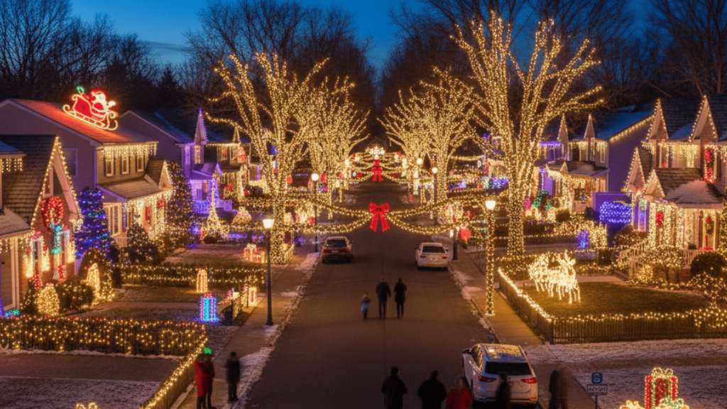 Outdoor Christmas Lighting Decor