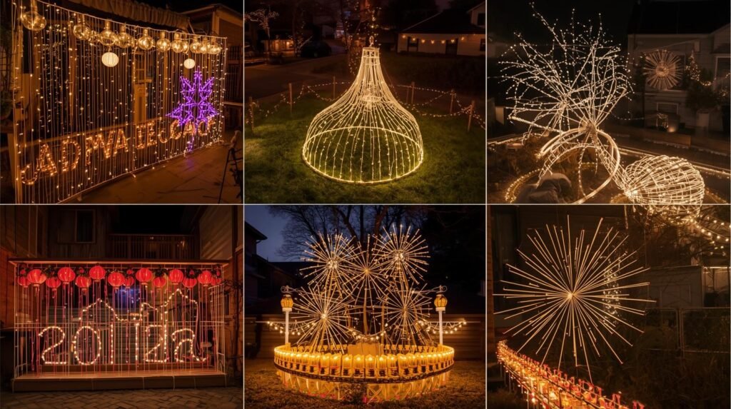 New Year Lighting Decoration Ideas