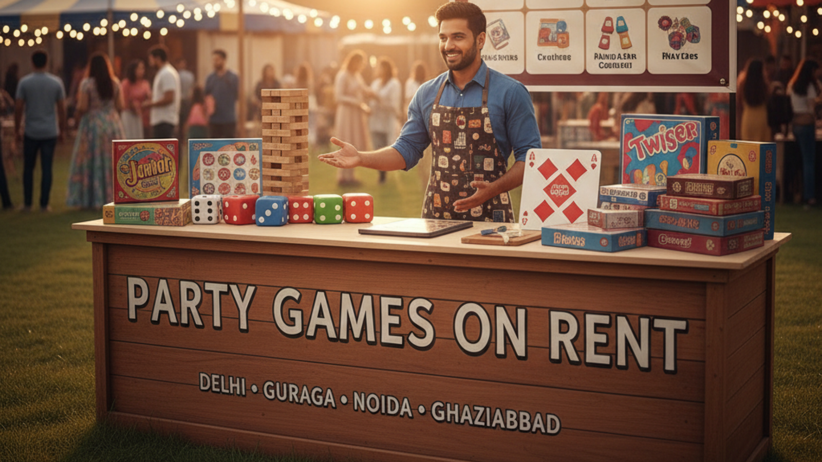 Party Games on Rent in Delhi, Gurgaon, Noida & Ghaziabad