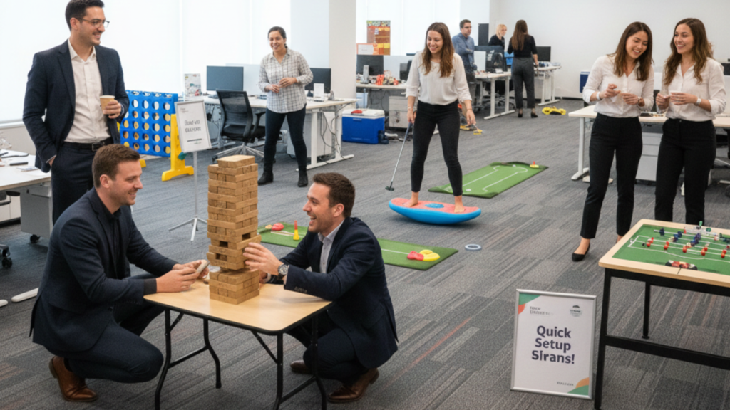 Quick Setup Games for Office Events
