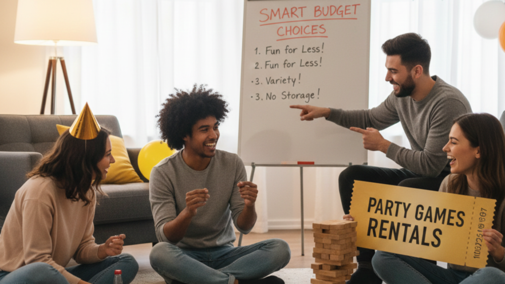 Renting Party Games Is a Smart Budget Choice