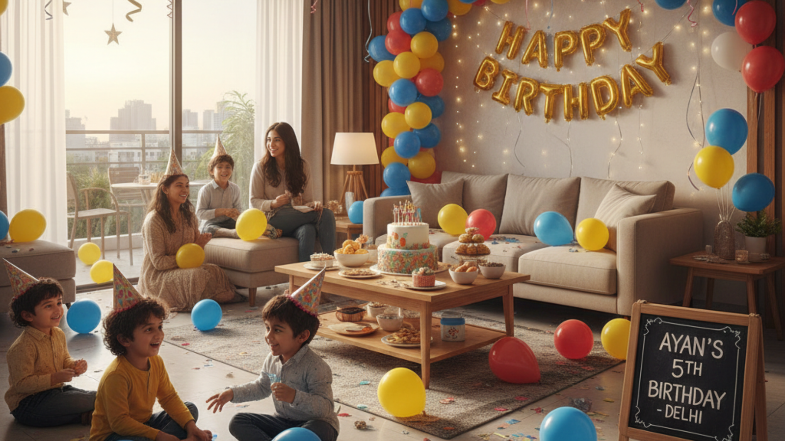 Birthday Decoration at Home in Delhi