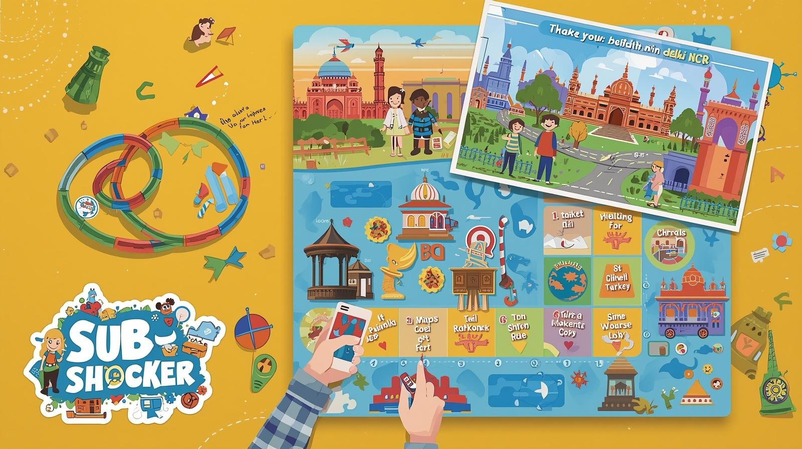 Sub-Shocker Game Setup for Delhi NCR Kids