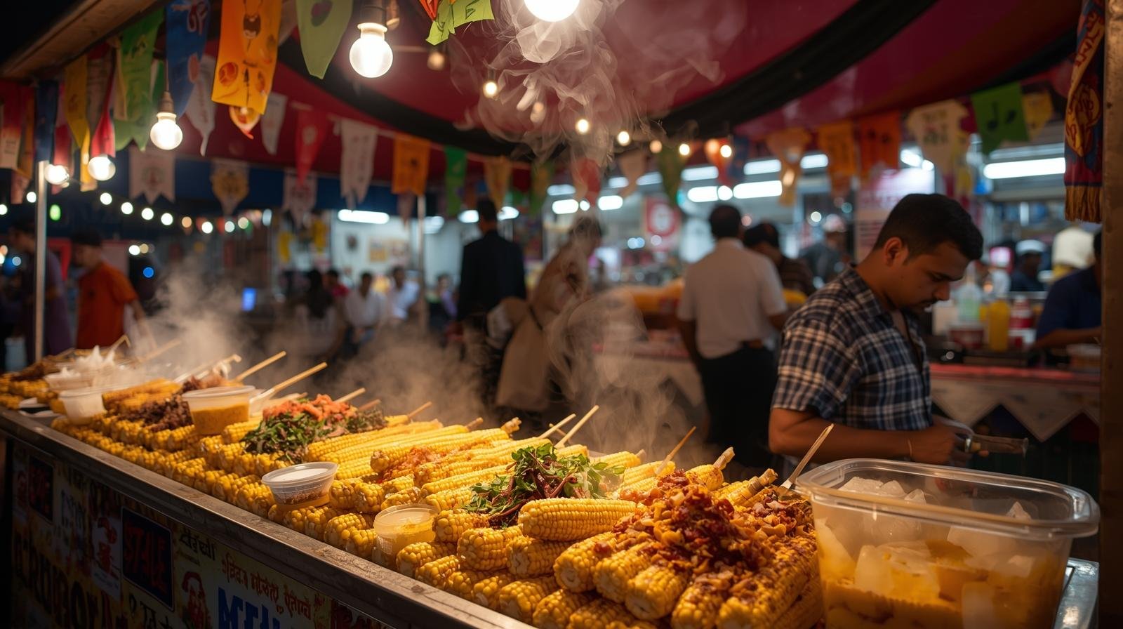 Sweet Corn Stall Ideas for Gurugram Street Events