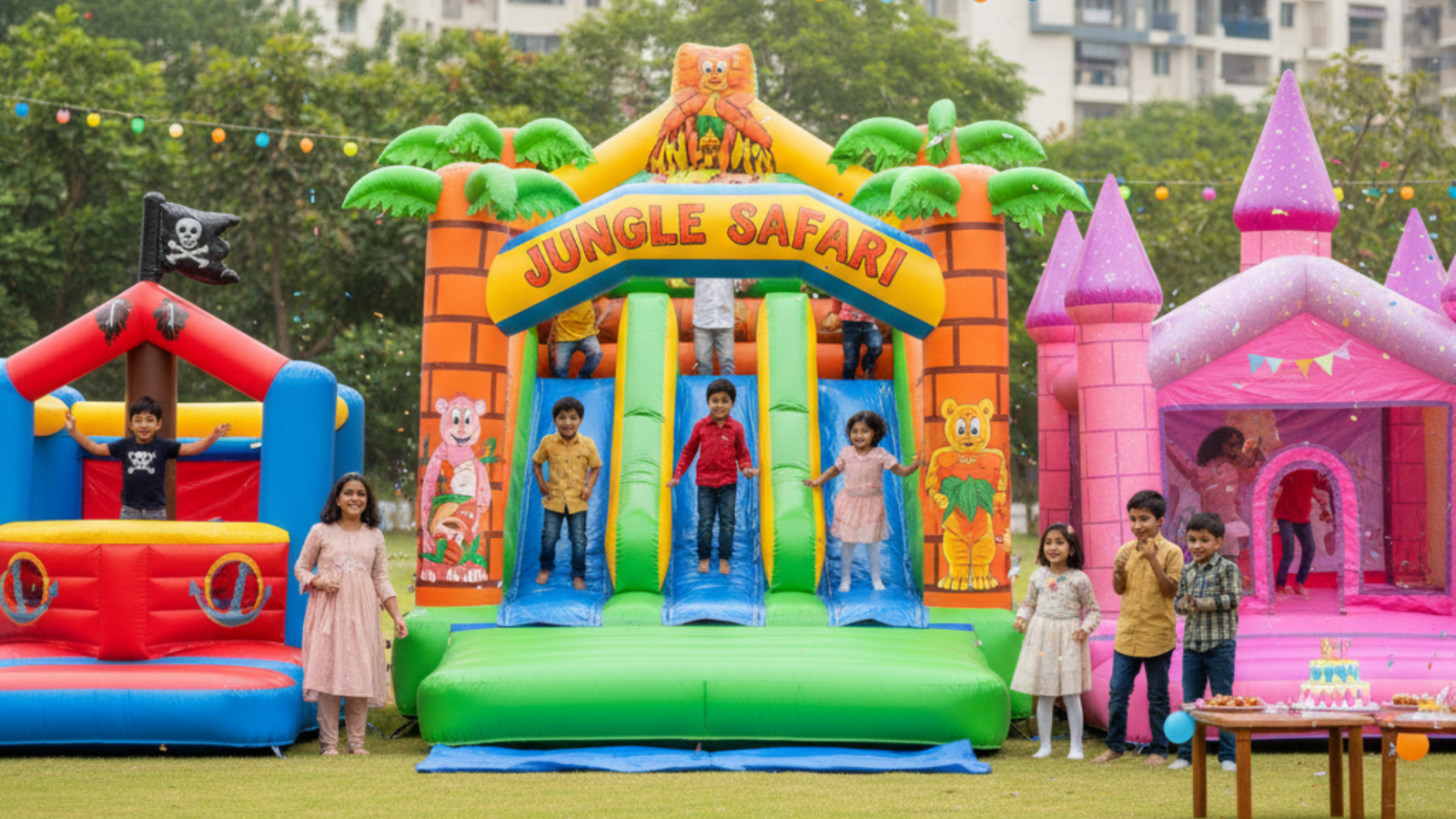 How to Choose the Perfect Bouncy Castle in Noida