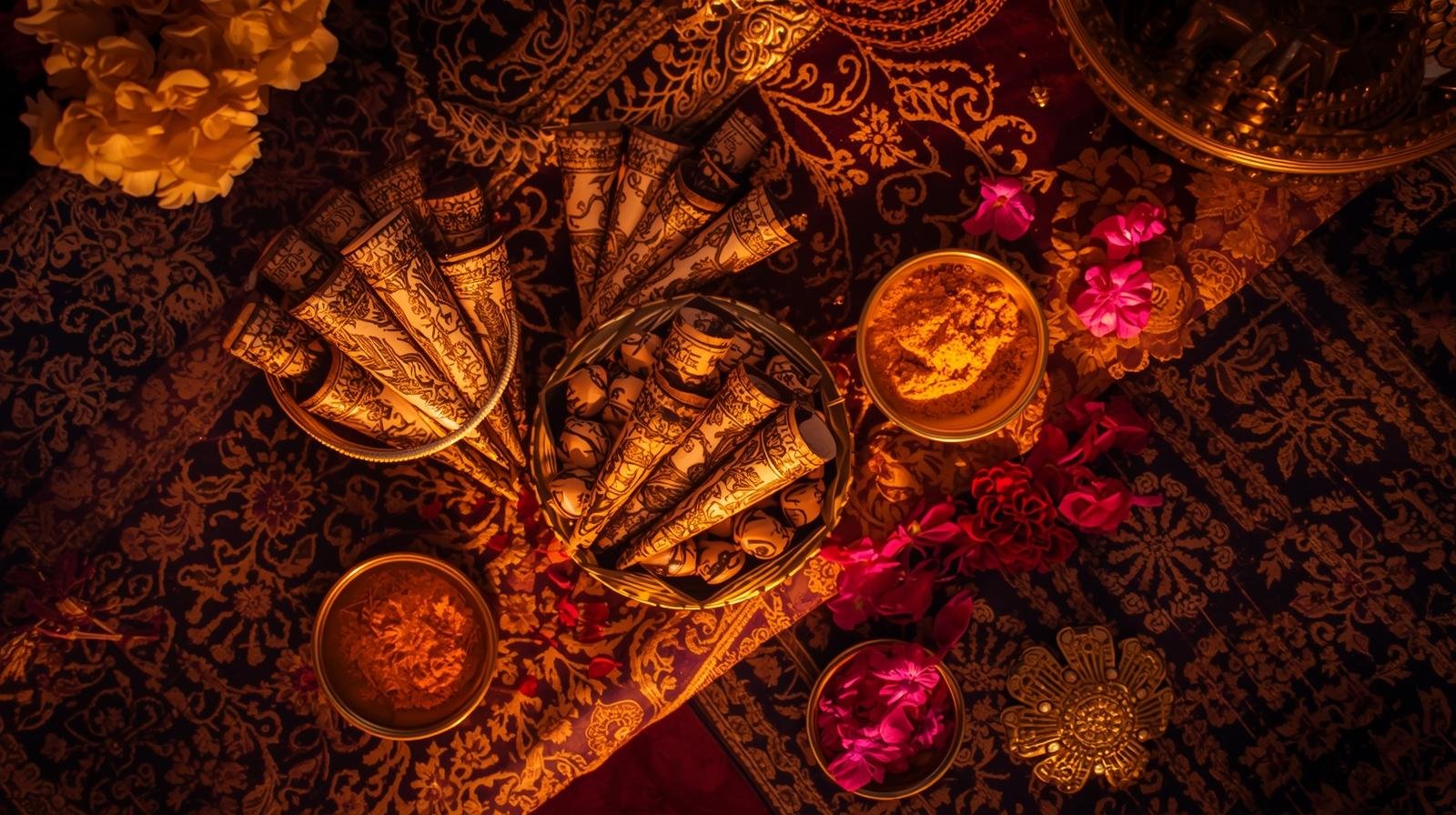 Mehndi Decoration Ideas for Punjabi Bagh Homes