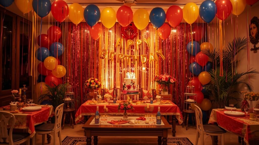 Birthday Party Fun Setup in Ghaziabad Homes
