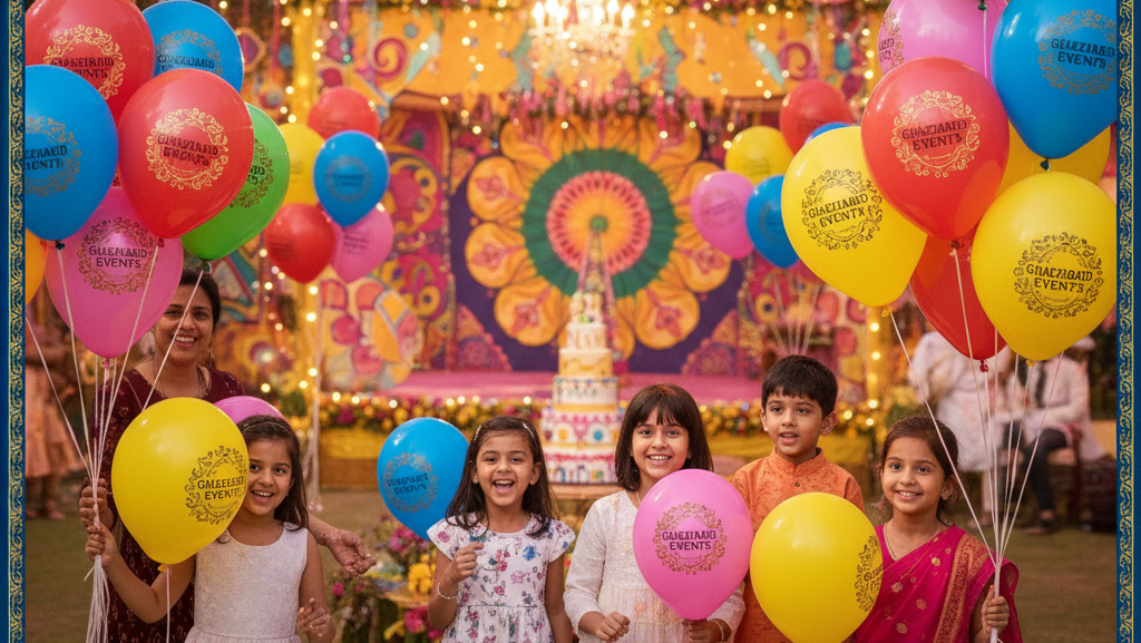 Logo Printed Balloon in Delhi Birthday Parties