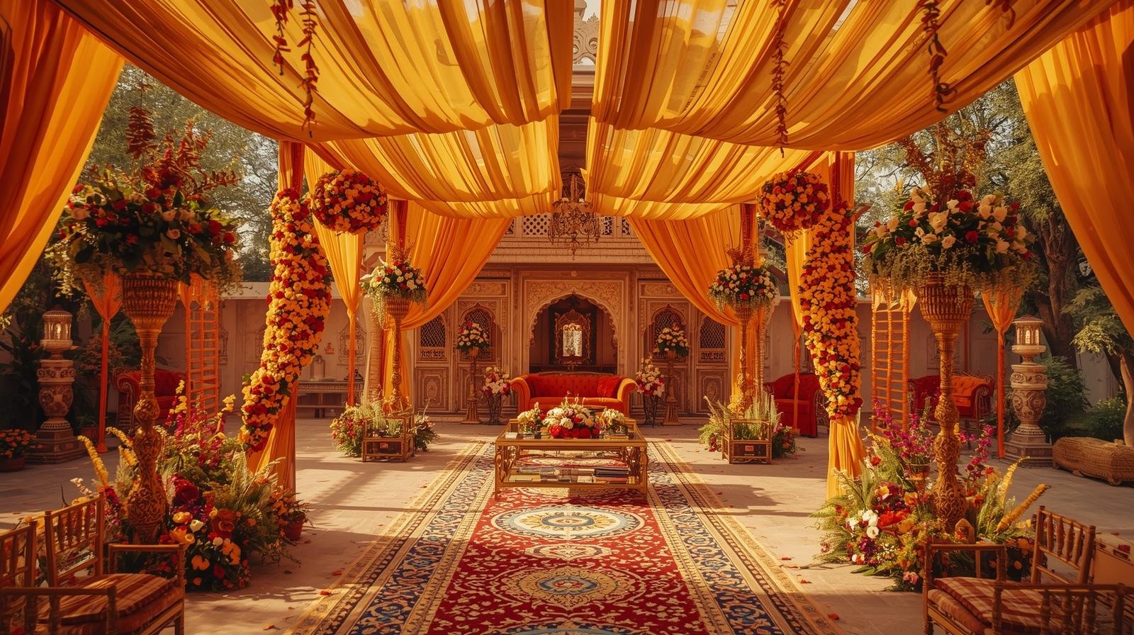 Haldi Decoration Trends in Hauz Khas Weddings