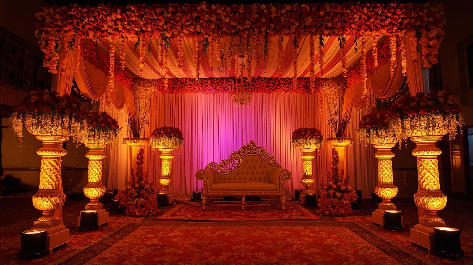 Haldi Decoration Ideas in Hauz Khas Weddings
