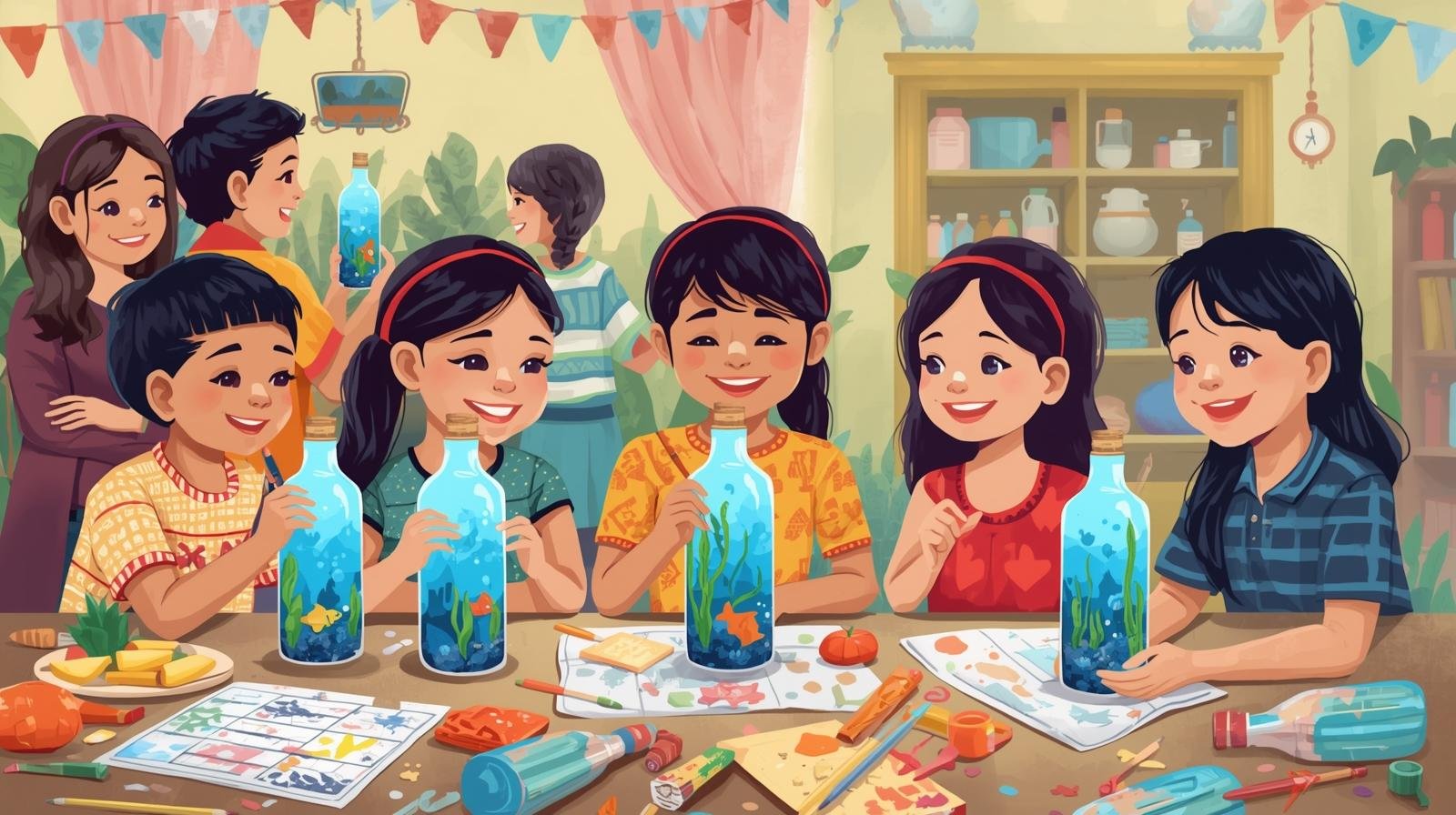 Ocean in Bottle Activity Ideas in Ghaziabad Kids Events