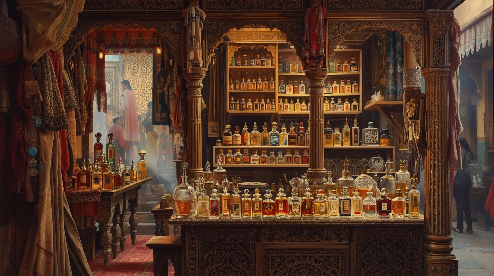Perfume Stall Ideas in Hauz Khas Markets