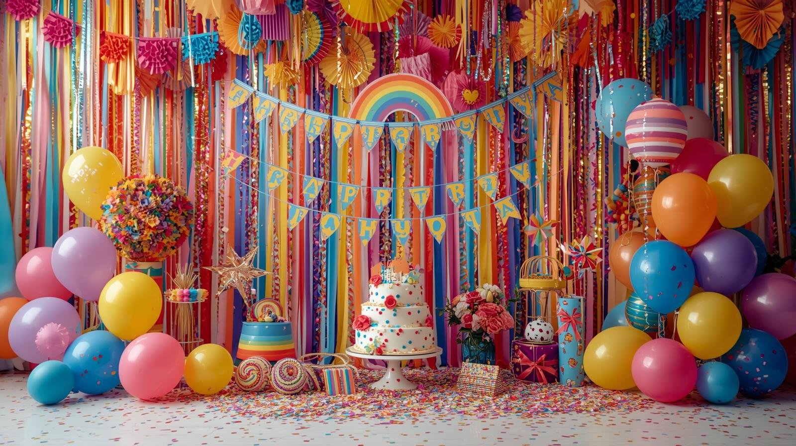 Top Kids Rainbow Birthday Party Decoration Ideas Loved in Delhi