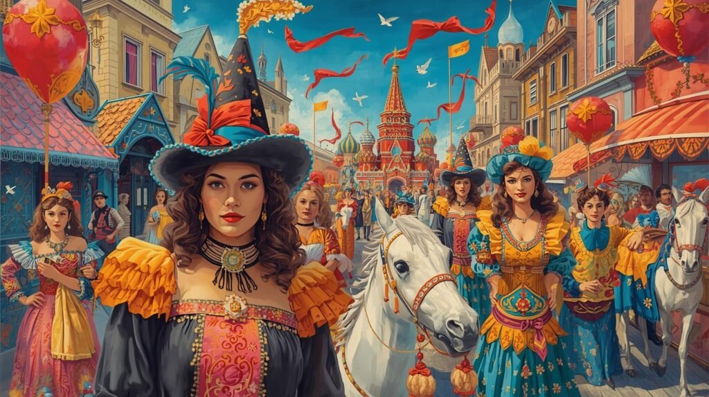 Carnival Artist in Delhi Homes Party