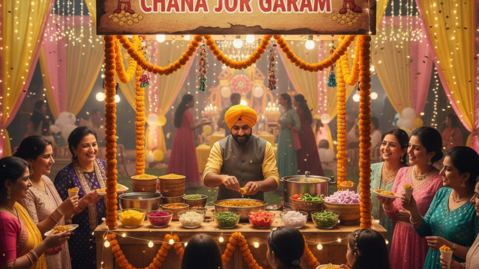 Chana Jor Garam Stall Ideas in Punjabi Bagh Birthday Events
