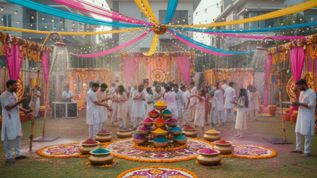 Holi Decoration Ideas in Ghaziabad