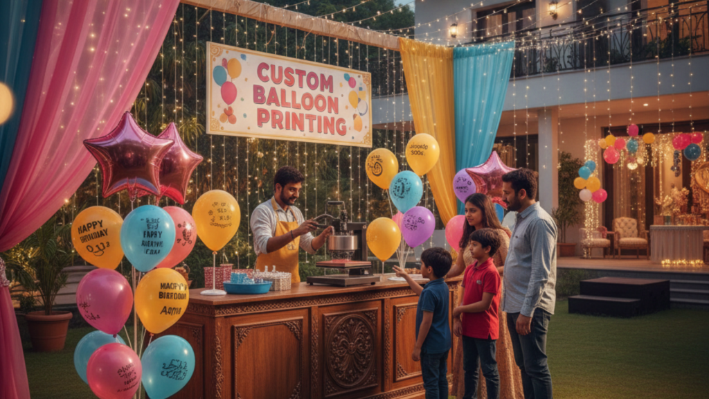 Balloon Printing Setup Tips in South Delhi Homes