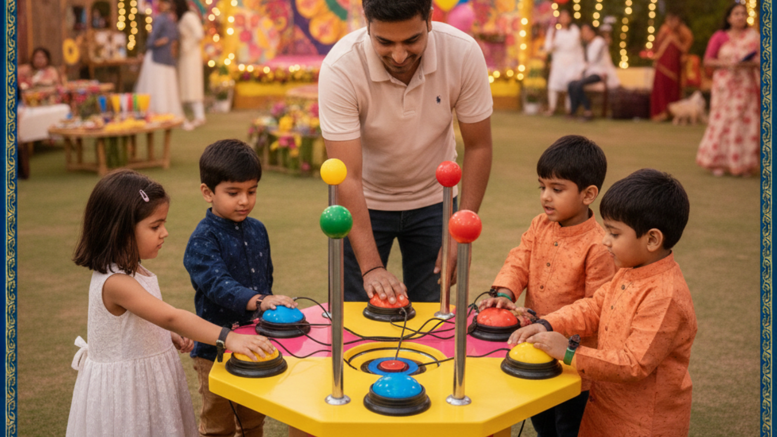 Sub-Shocker Game Setup in Delhi Kids Parties