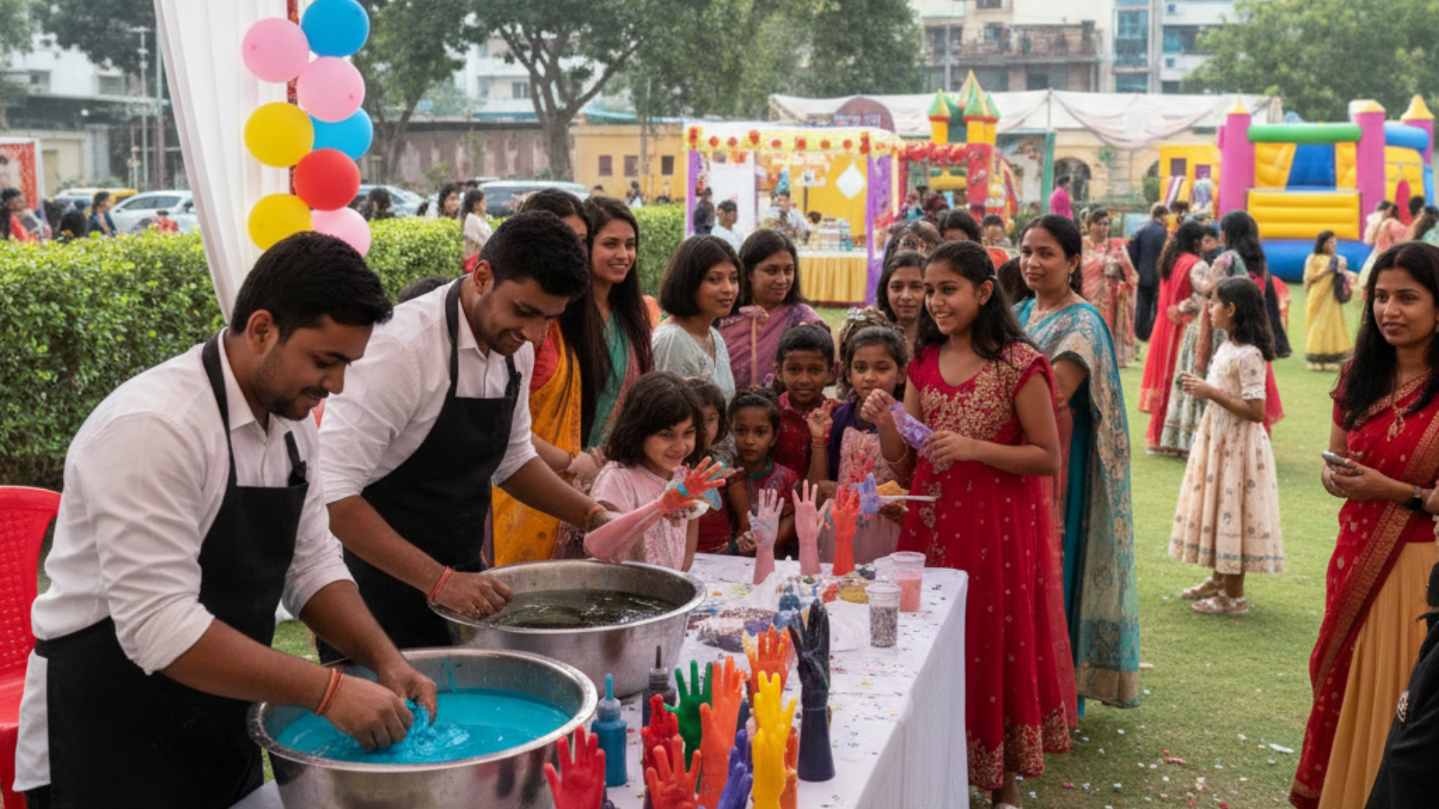 Wax Hands Station Ideas in Karol Bagh Birthday Parties