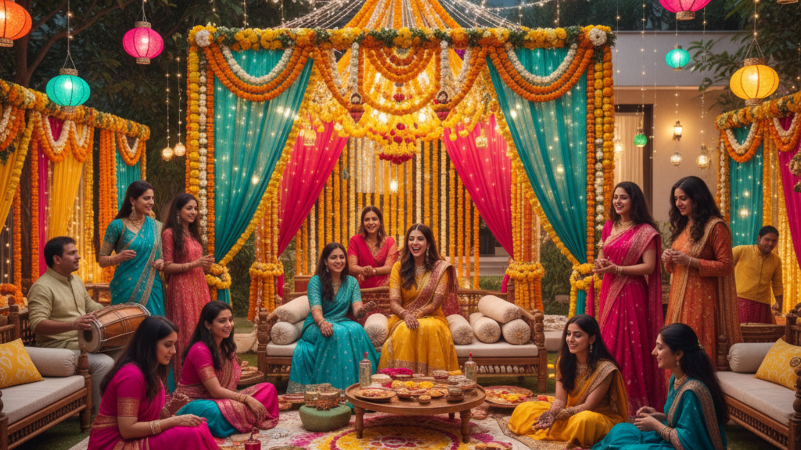 Mehndi Decoration Ideas in Noida Families