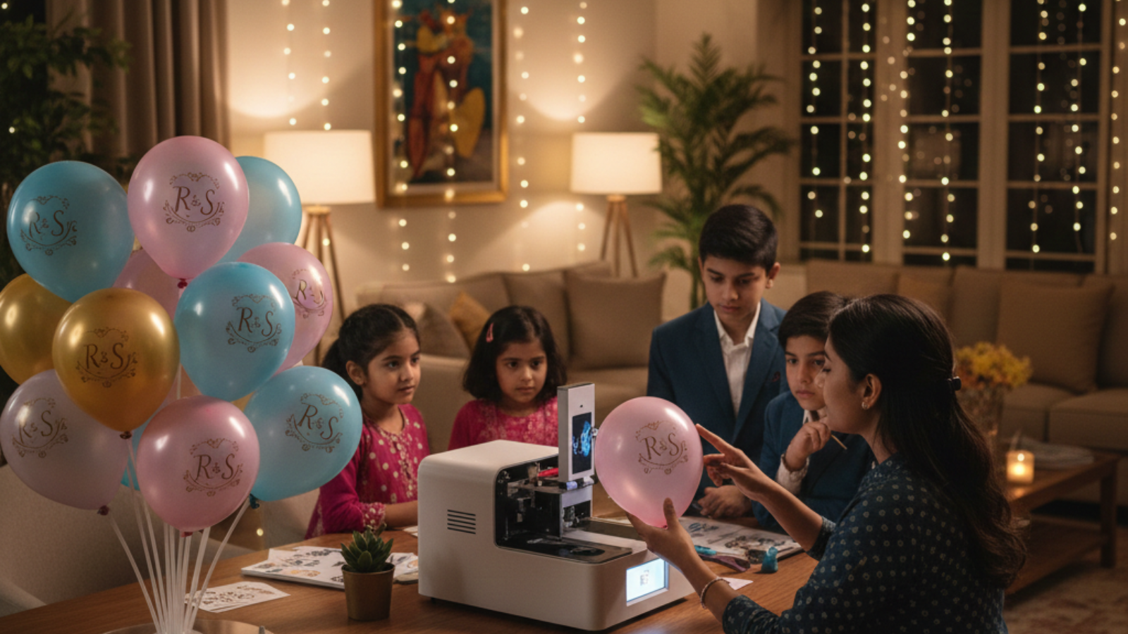 Balloon Printing Ideas in South Delhi Homes