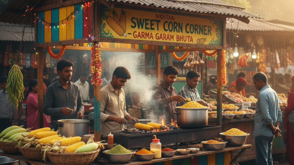 Sweet Corn Stall Ideas in Noida Markets