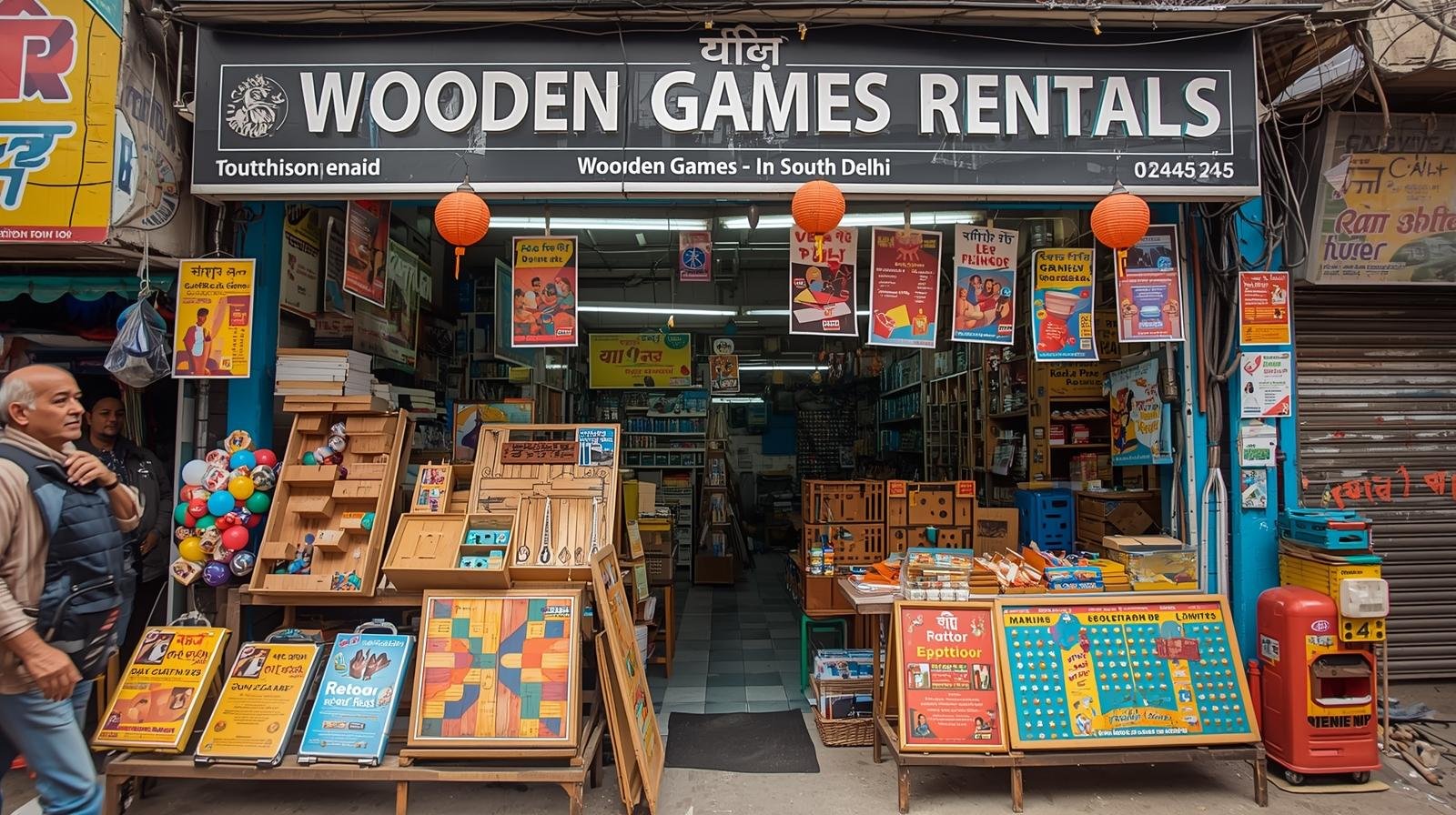 Wooden Games Rentals in South Delhi Events