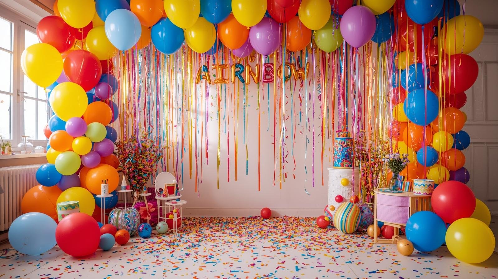 Creative Rainbow Balloon Decoration Trends in Noida & Ghaziabad