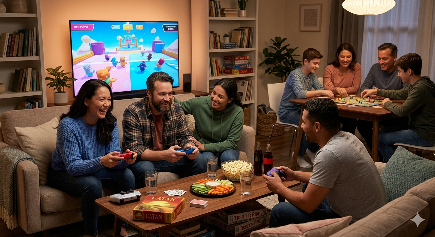 Tips to Organize a Fun-Filled Gaming Night for Friends and Family