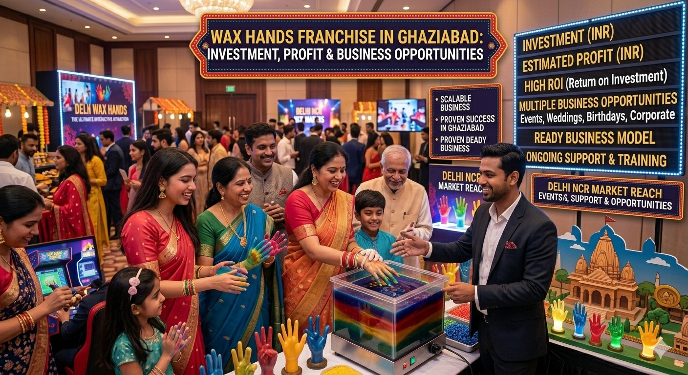 Wax Hands Franchise in Ghaziabad: Investment, Profit & Business Opportunities