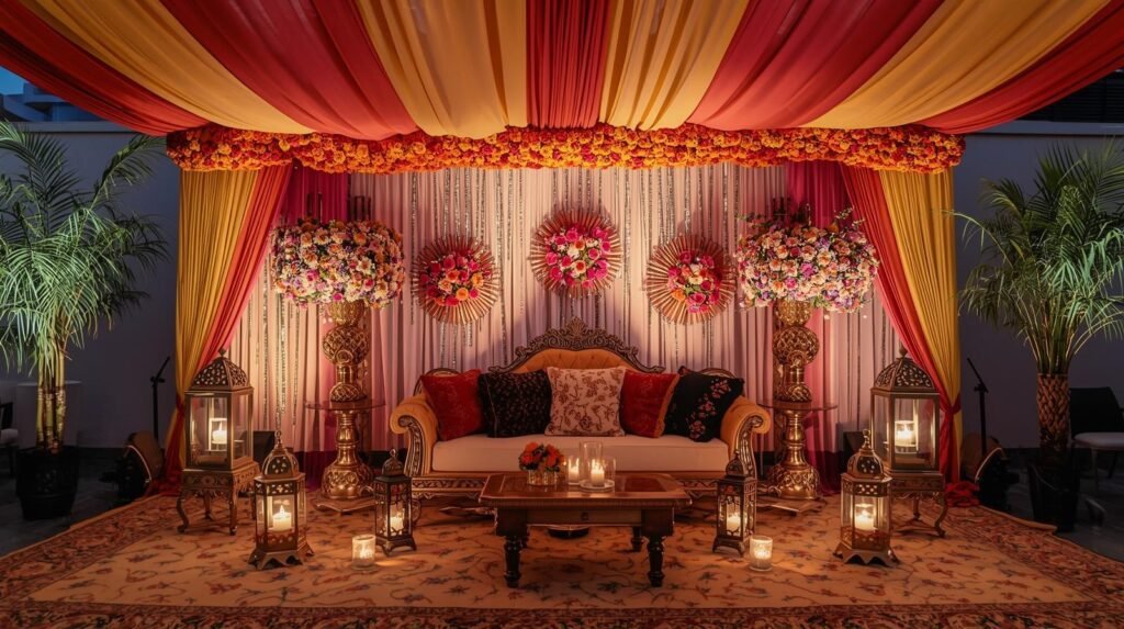 Trending Haldi and Mehndi Decor Ideas for Vibrant Wedding Celebrations