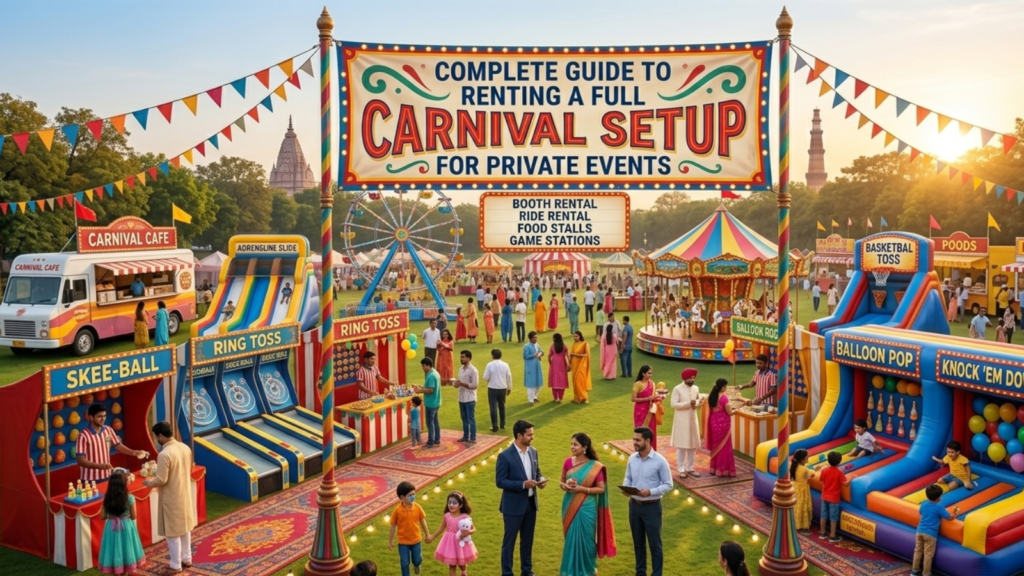 Complete Guide to Renting a Full Carnival Setup for Private Events