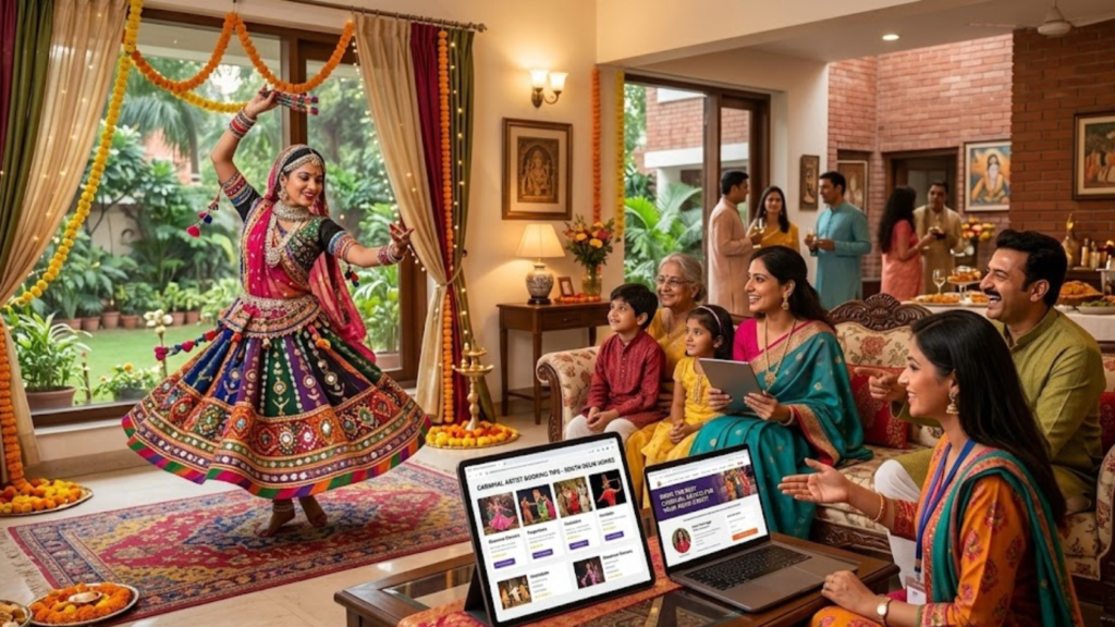 Carnival Artist Booking Tips in South Delhi Homes