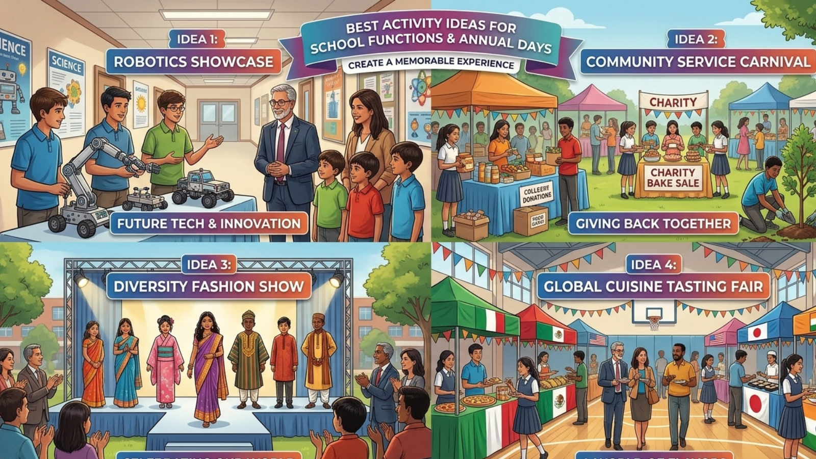 Best Activity Ideas for School Functions and Annual Days