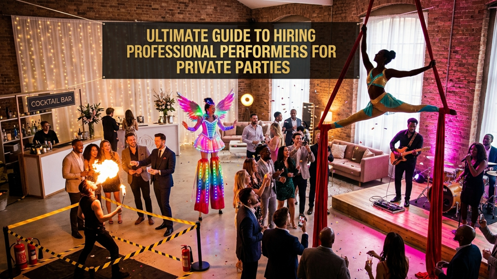Ultimate Guide to Hiring Professional Performers for Private Parties