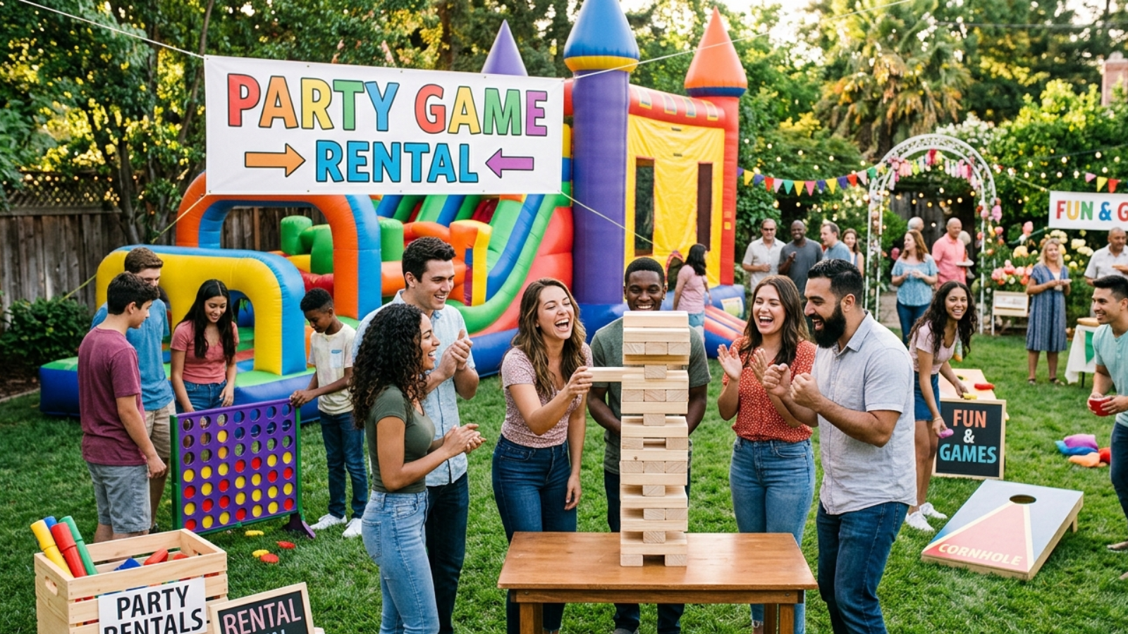 Why Party Game Rental Near Me is the Secret to a Fun-Filled Event
