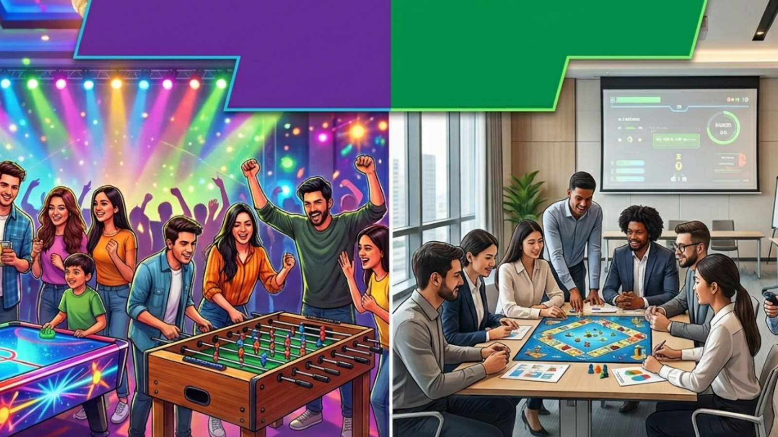 Top-Rated Games on Rent in Ghaziabad for Parties & Corporate Events