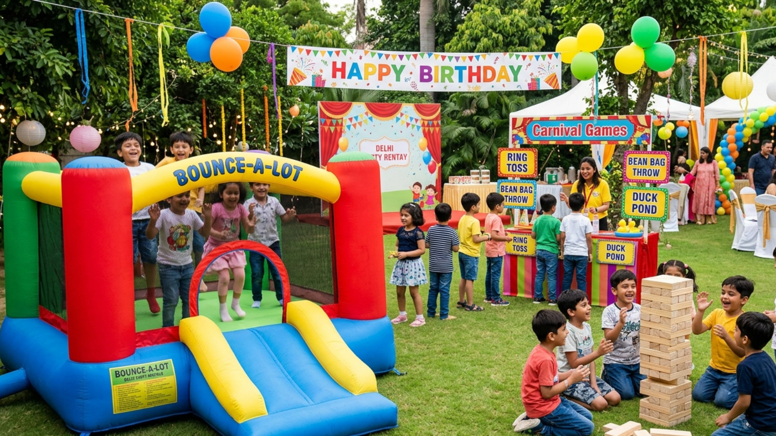 Ultimate Guide to Kids Party Games on Rent in Delhi for a Memorable Celebration