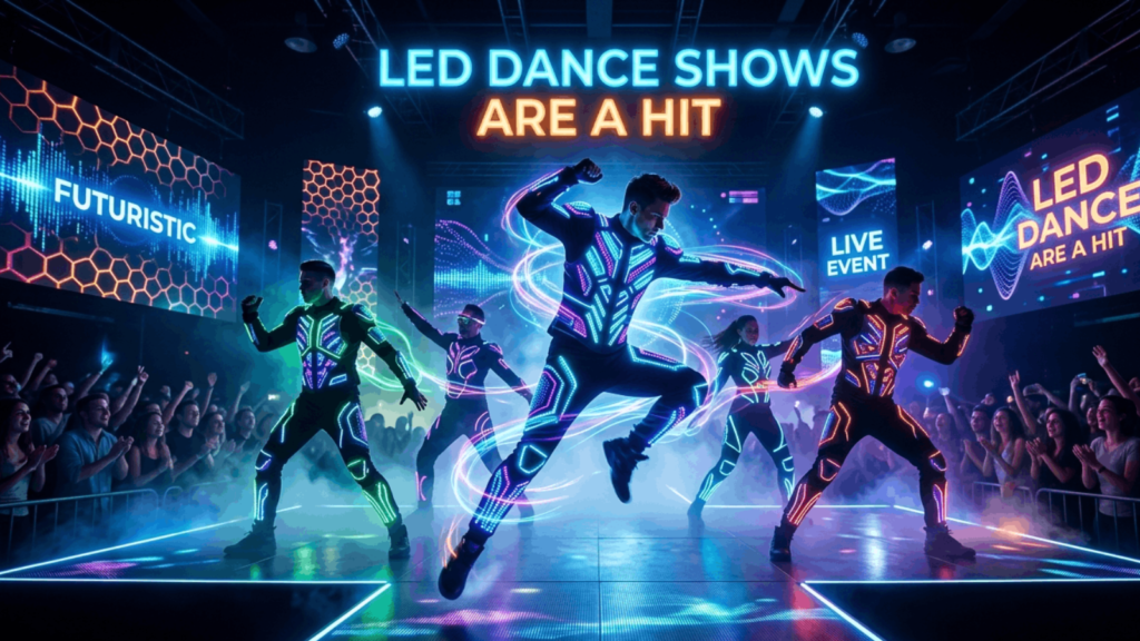 Futuristic Entertainment Ideas: Why LED Dance Shows Are a Hit
