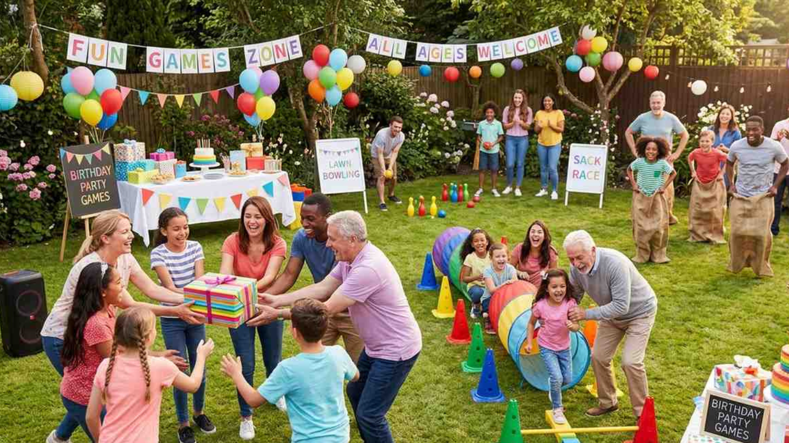 Fun Outdoor Birthday Party Games for All Age Groups