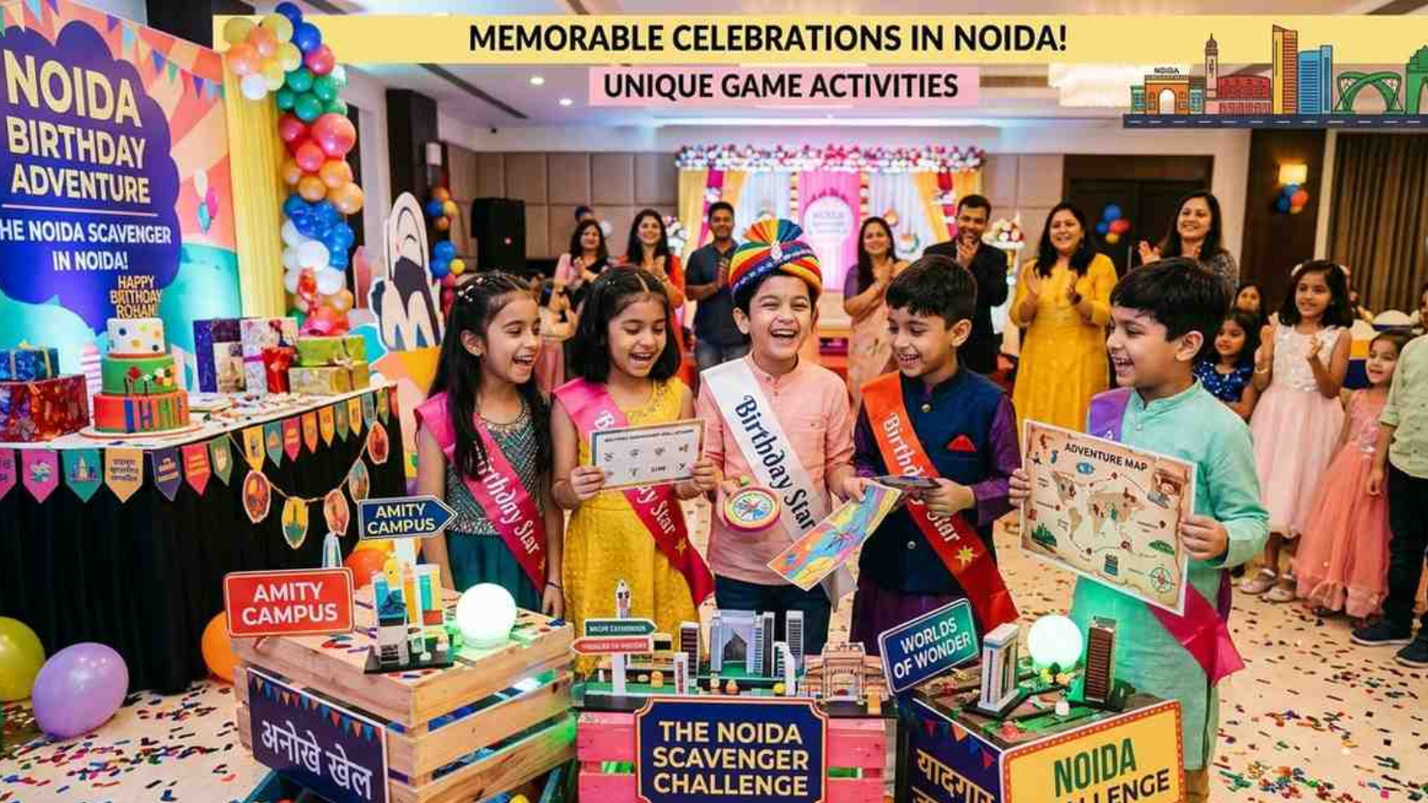 Unique Birthday Game Activities in Noida for Memorable Celebrations