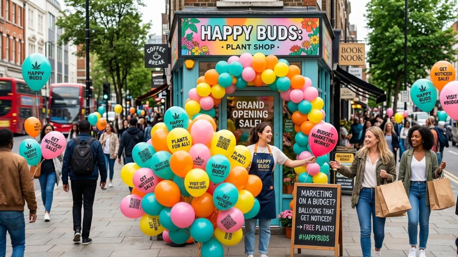 Advertising on a Budget: Marketing Balloons That Get Noticed