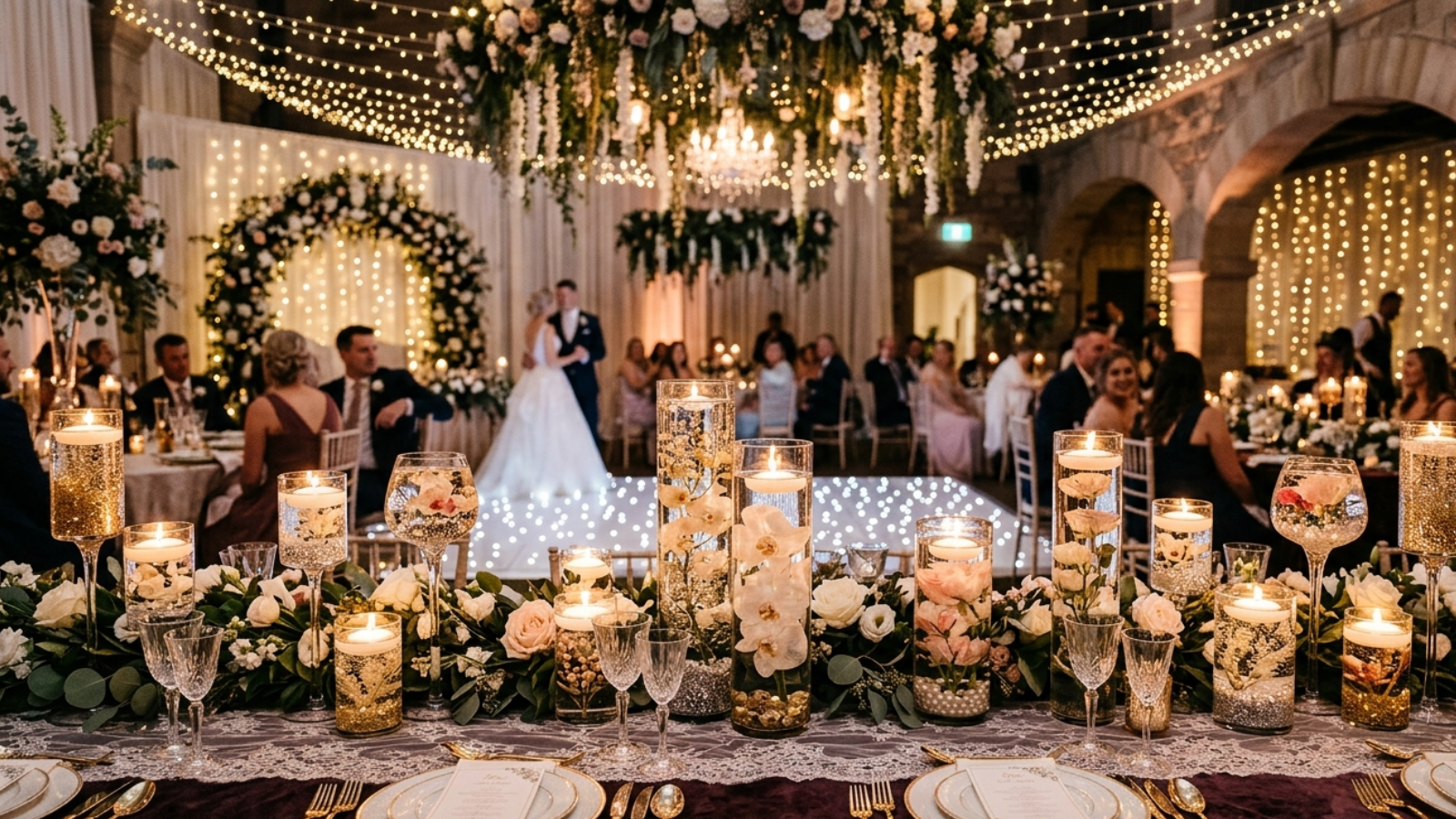 Stunning Wedding & Party Styling with Gel Candle Decoration
