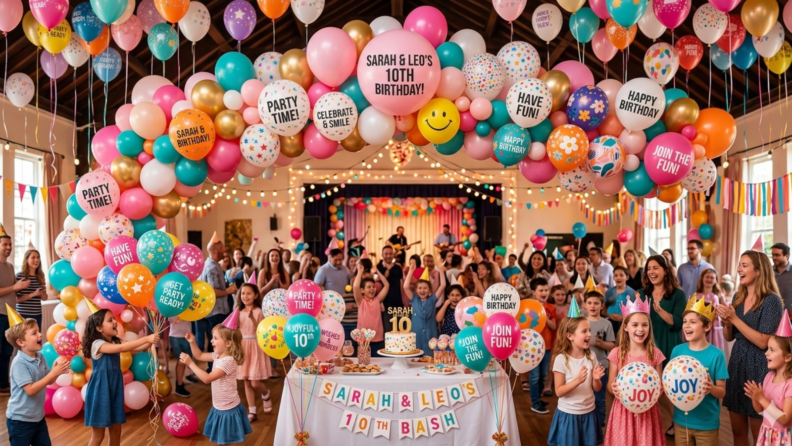 How Party Decoration Balloons with Prints Transform Any Celebration